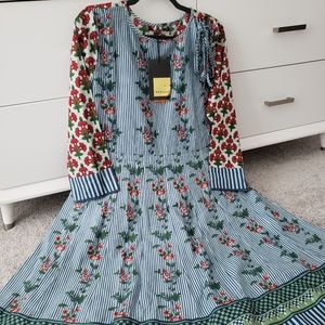 ✔️SOLD✔️Khaadi Frock Kurti Dress Pakistani Kameez